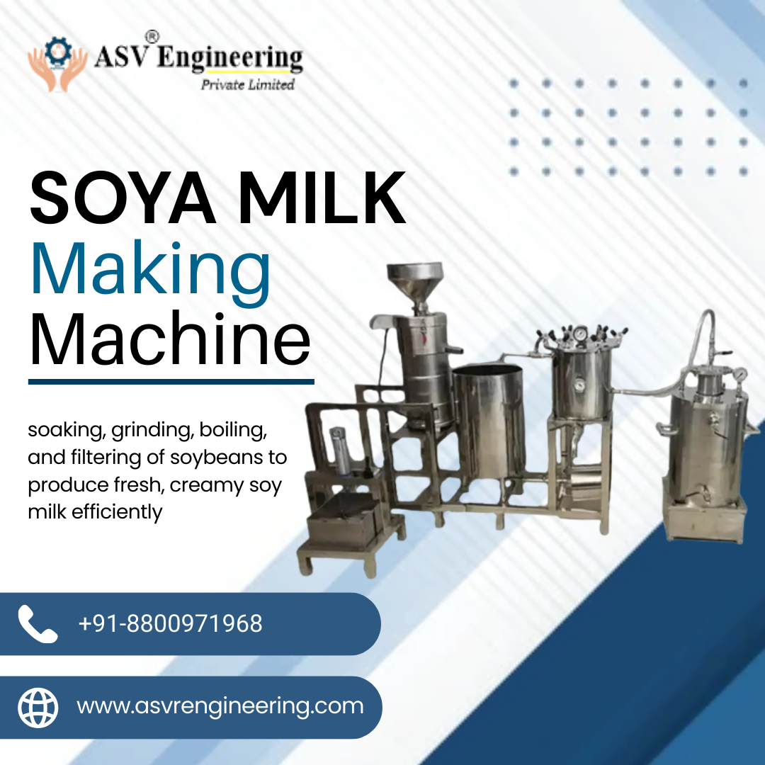 Soya Milk Making Machine Manufacturers
